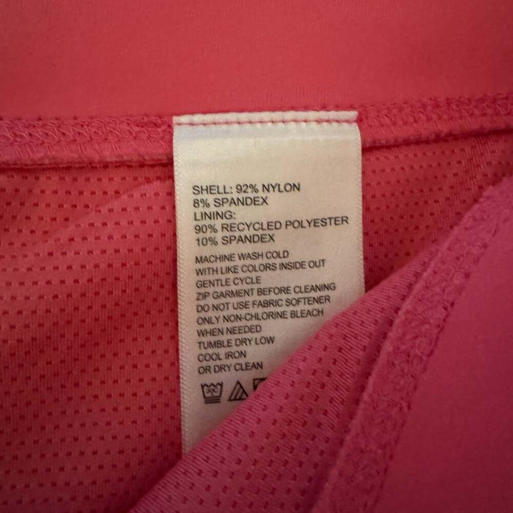 EUC TOMMY BAHAMA SZ L AUBREY ISLAND ZONE SKORT SKIRT PINK ATHLEISURE WEAR LARGE - Picture 6 of 11